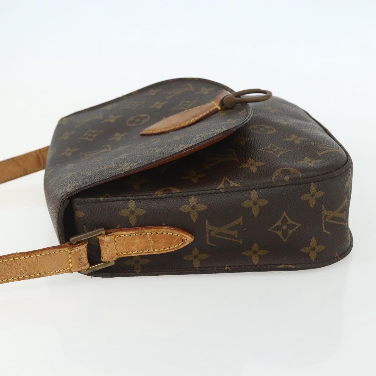 LOUIS VUITTON Monogram Saint Cloud GM Shoulder Bag TH1920 LV Auth ka503