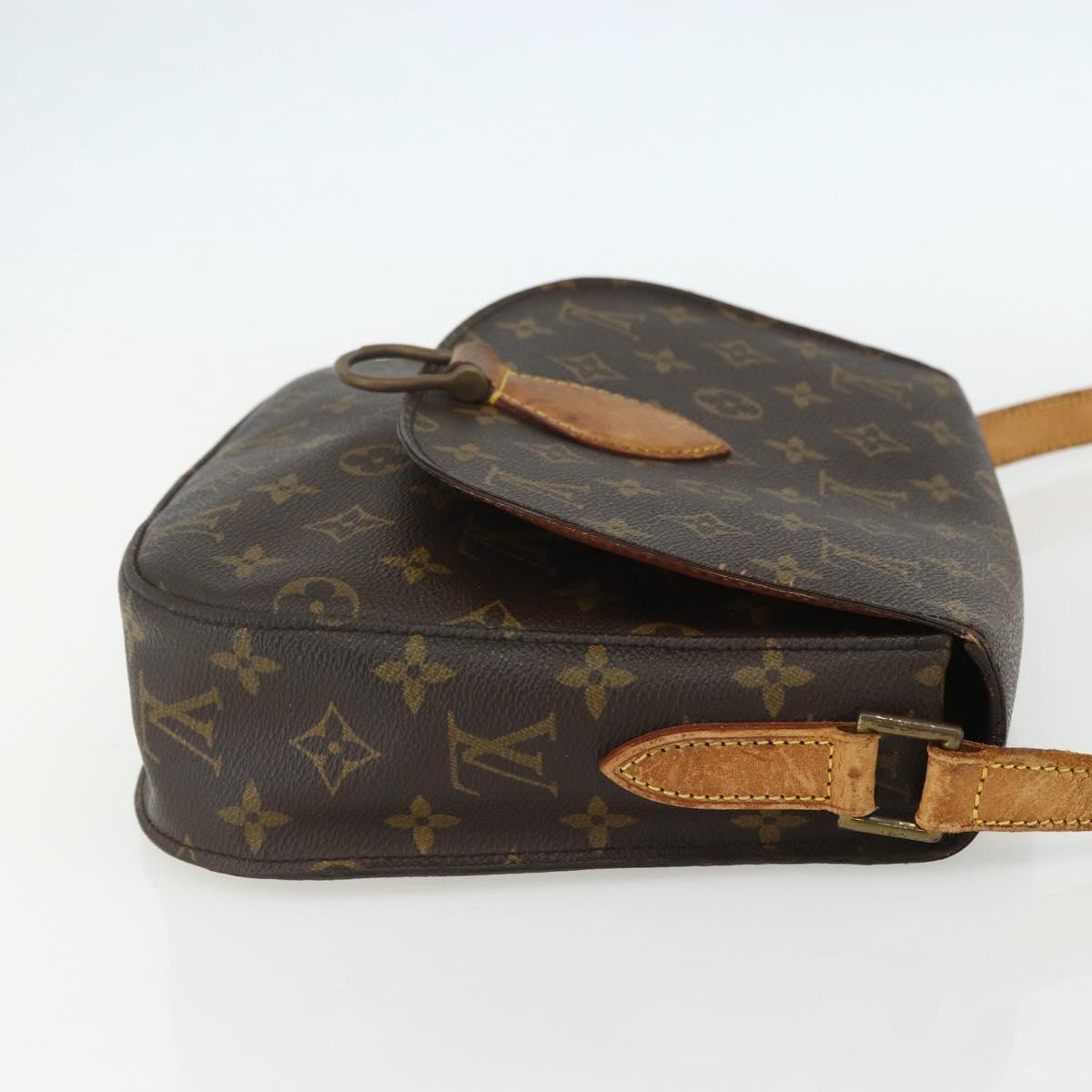 LOUIS VUITTON Monogram Saint Cloud GM Shoulder Bag TH1920 LV Auth ka503