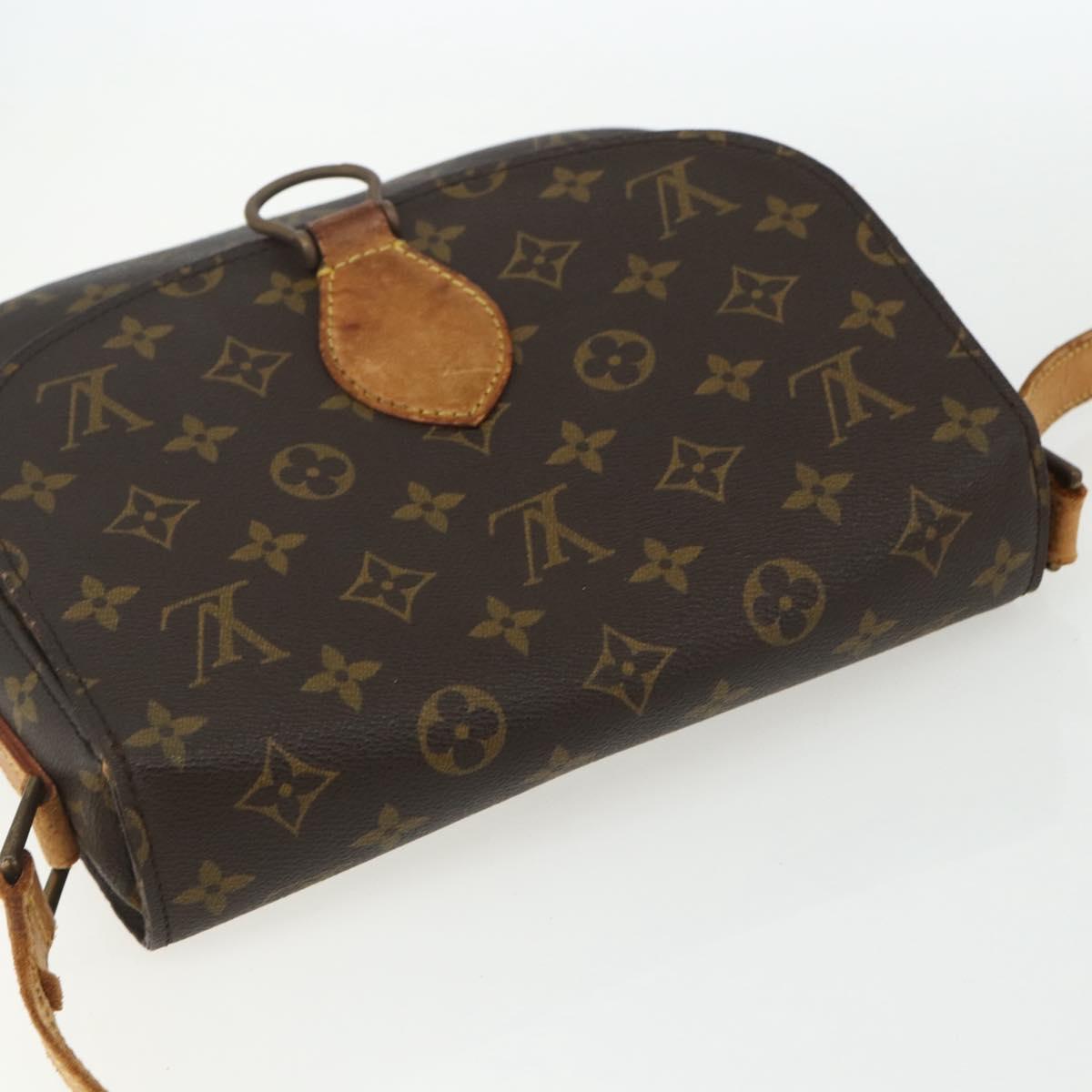 LOUIS VUITTON Monogram Saint Cloud GM Shoulder Bag TH1920 LV Auth ka503