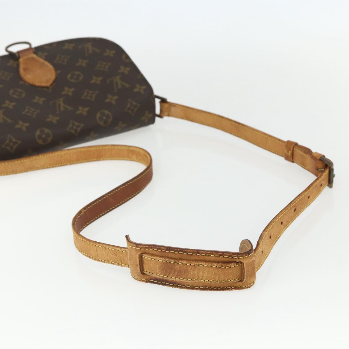 LOUIS VUITTON Monogram Saint Cloud GM Shoulder Bag TH1920 LV Auth ka503