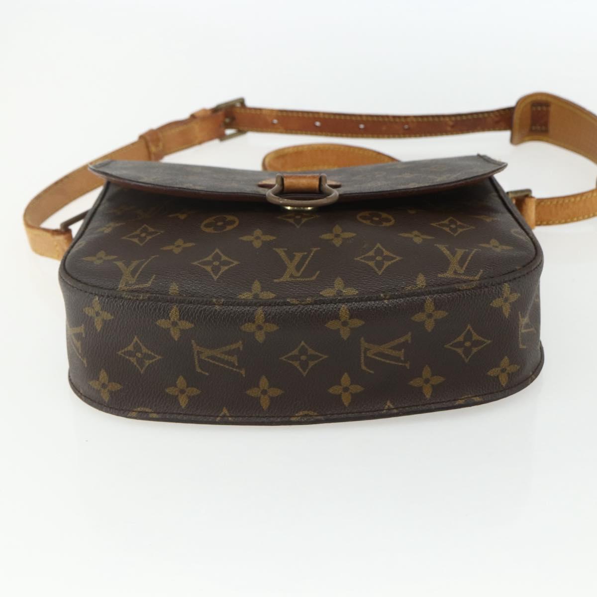 LOUIS VUITTON Monogram Saint Cloud GM Shoulder Bag TH1920 LV Auth ka503