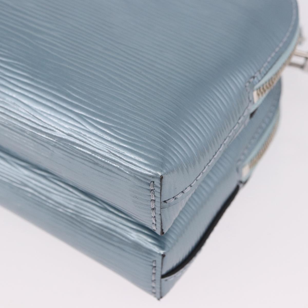 LOUIS VUITTON Epi Electric B Alma Hand Bag Light Blue LV Auth ka5034SAM