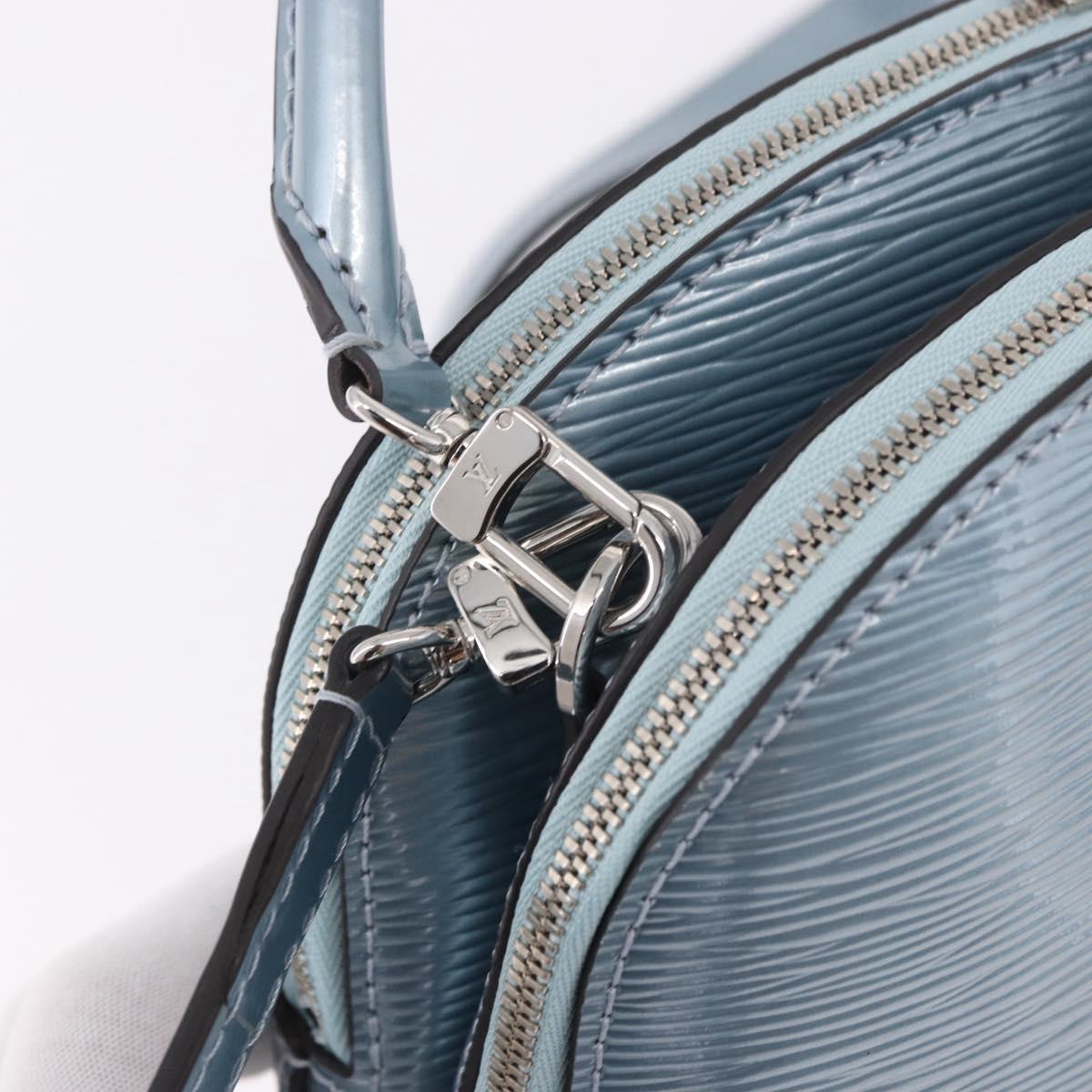 LOUIS VUITTON Epi Electric B Alma Hand Bag Light Blue LV Auth ka5034SAM