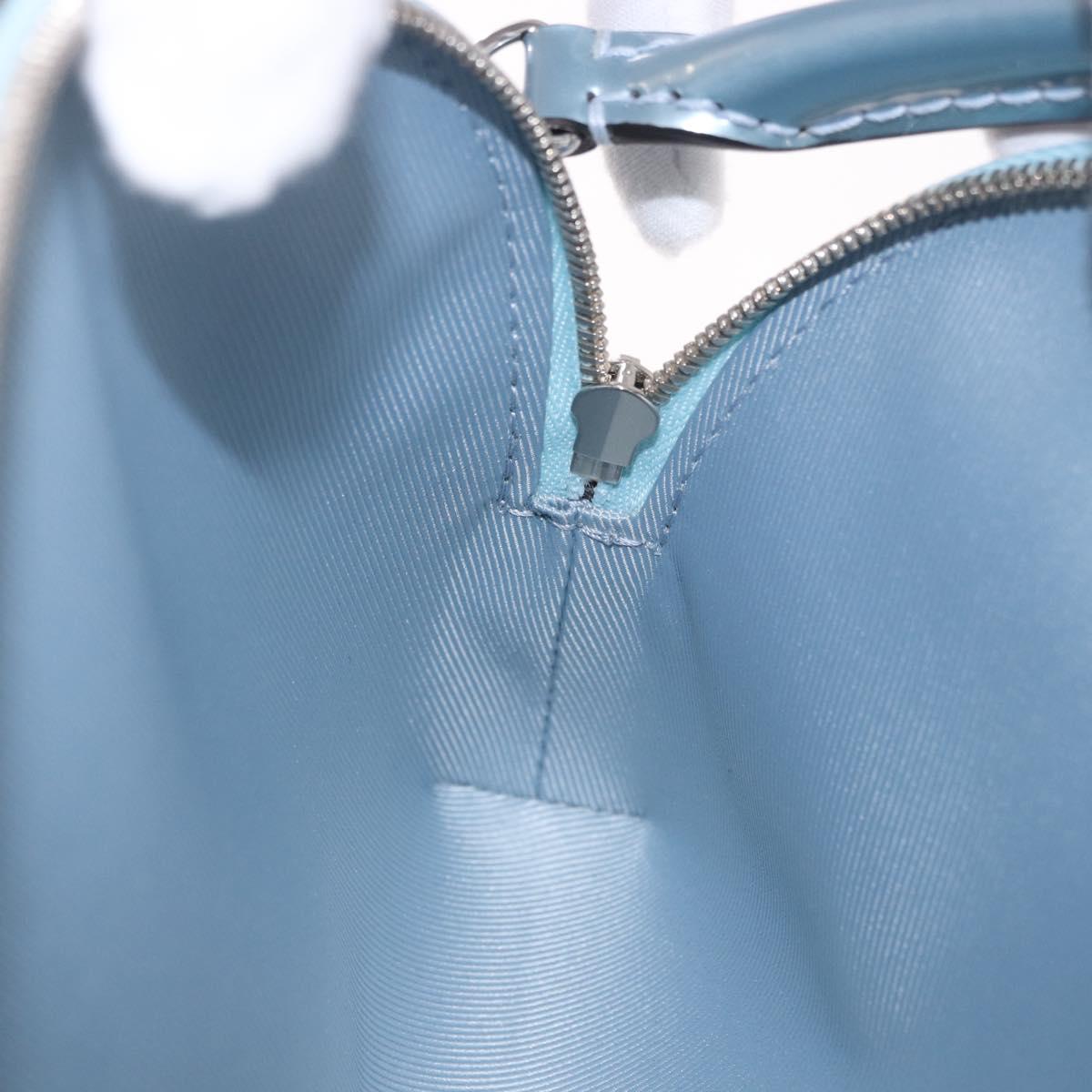 LOUIS VUITTON Epi Electric B Alma Hand Bag Light Blue LV Auth ka5034SAM