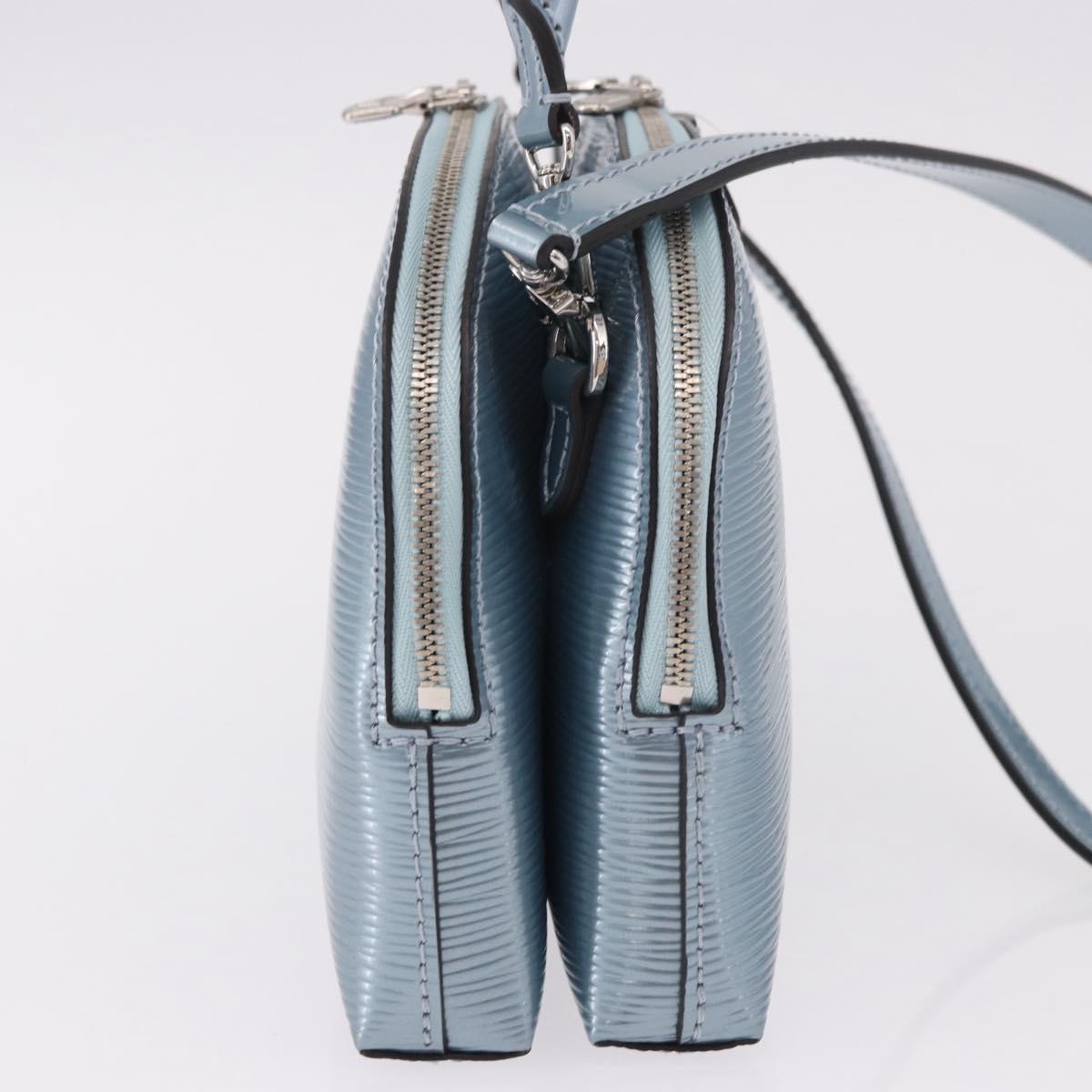 LOUIS VUITTON Epi Electric B Alma Hand Bag Light Blue LV Auth ka5034SAM