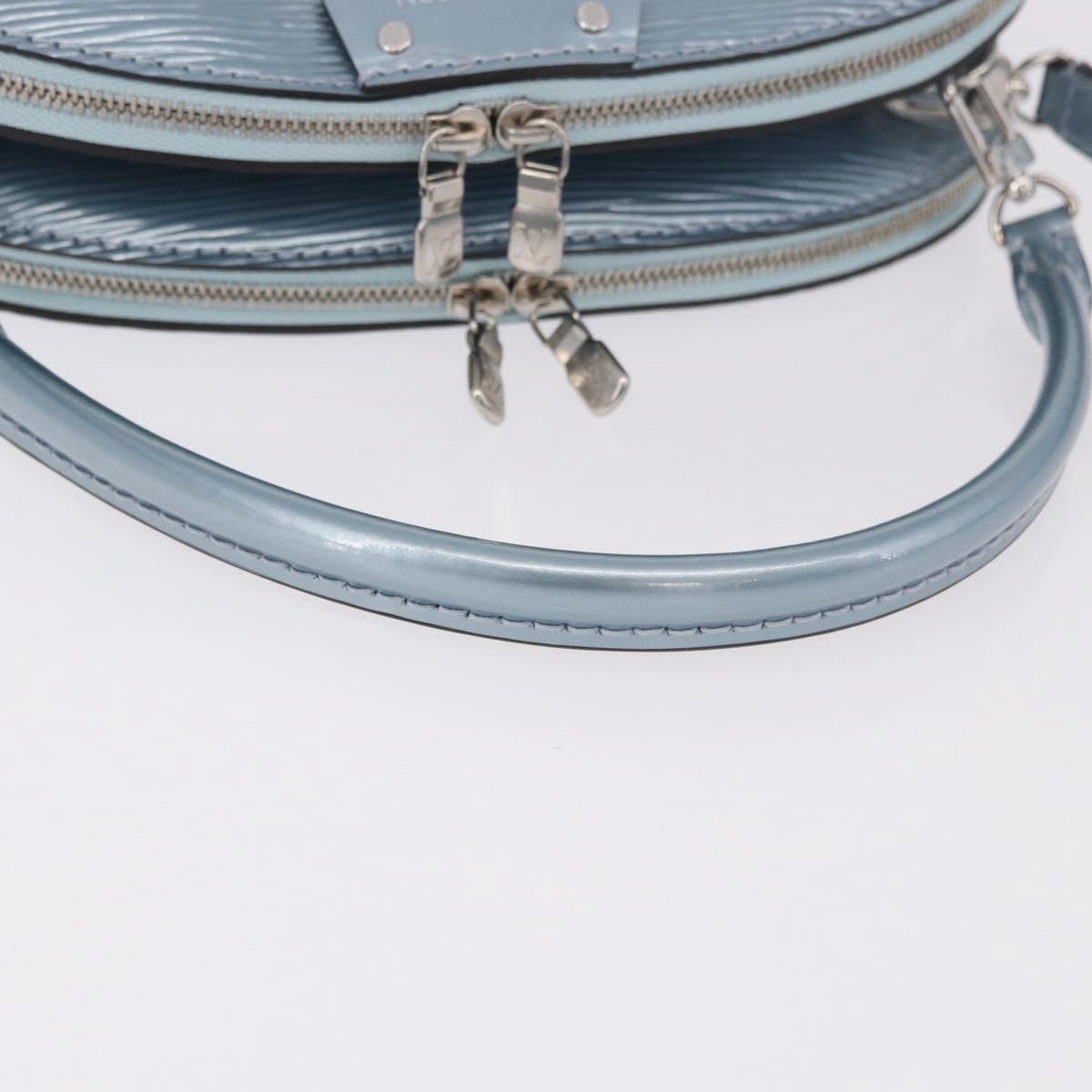 LOUIS VUITTON Epi Electric B Alma Hand Bag Light Blue LV Auth ka5034SAM