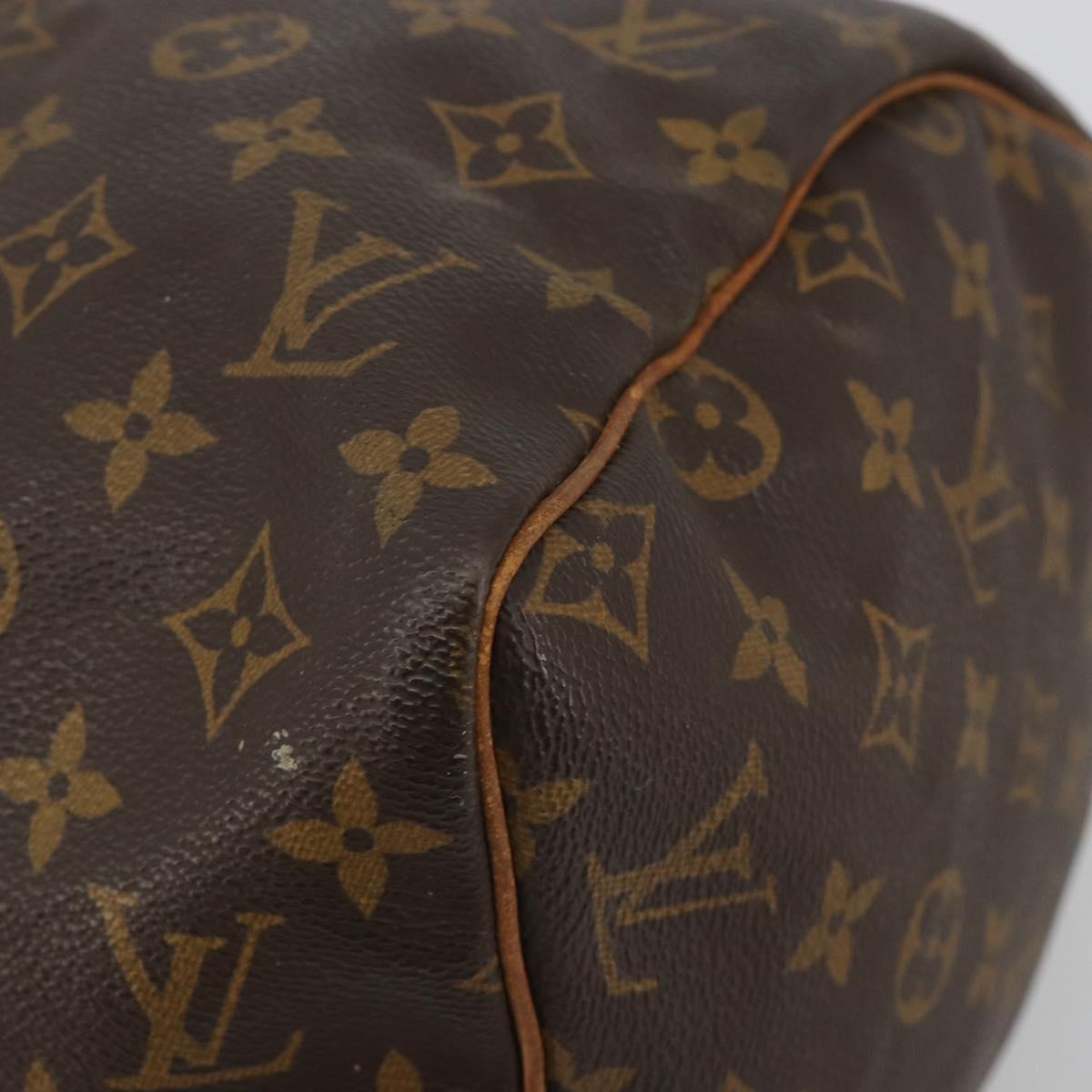 LOUIS VUITTON Monogram Speedy 30 Hand Bag M41526 LV Auth ka5039