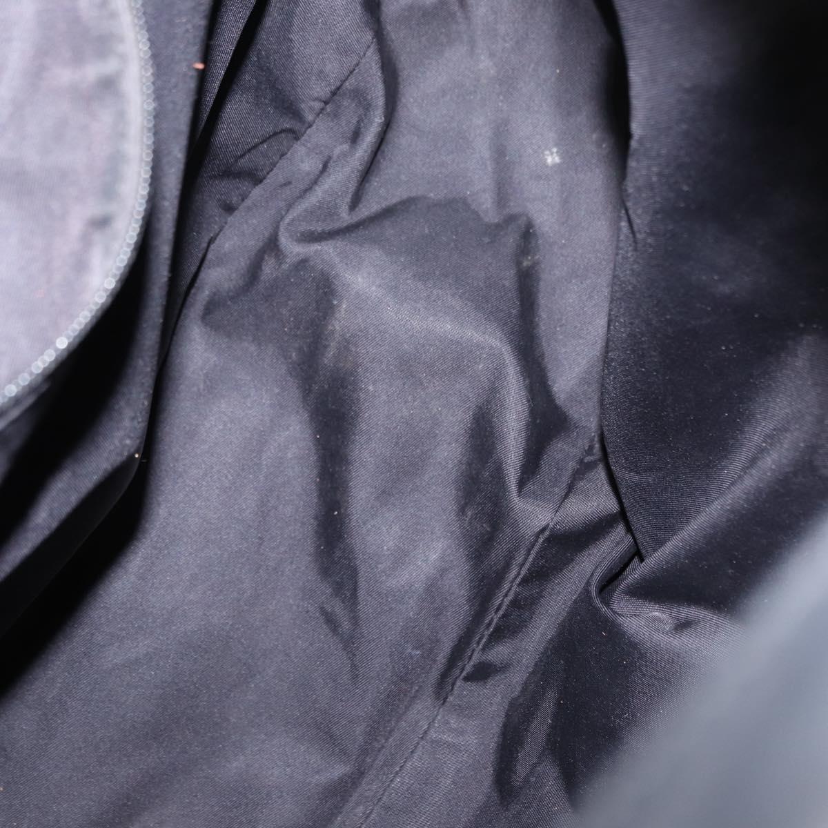 CHANEL New Travel Line Tote Bag Nylon Black gold CC Auth ka504