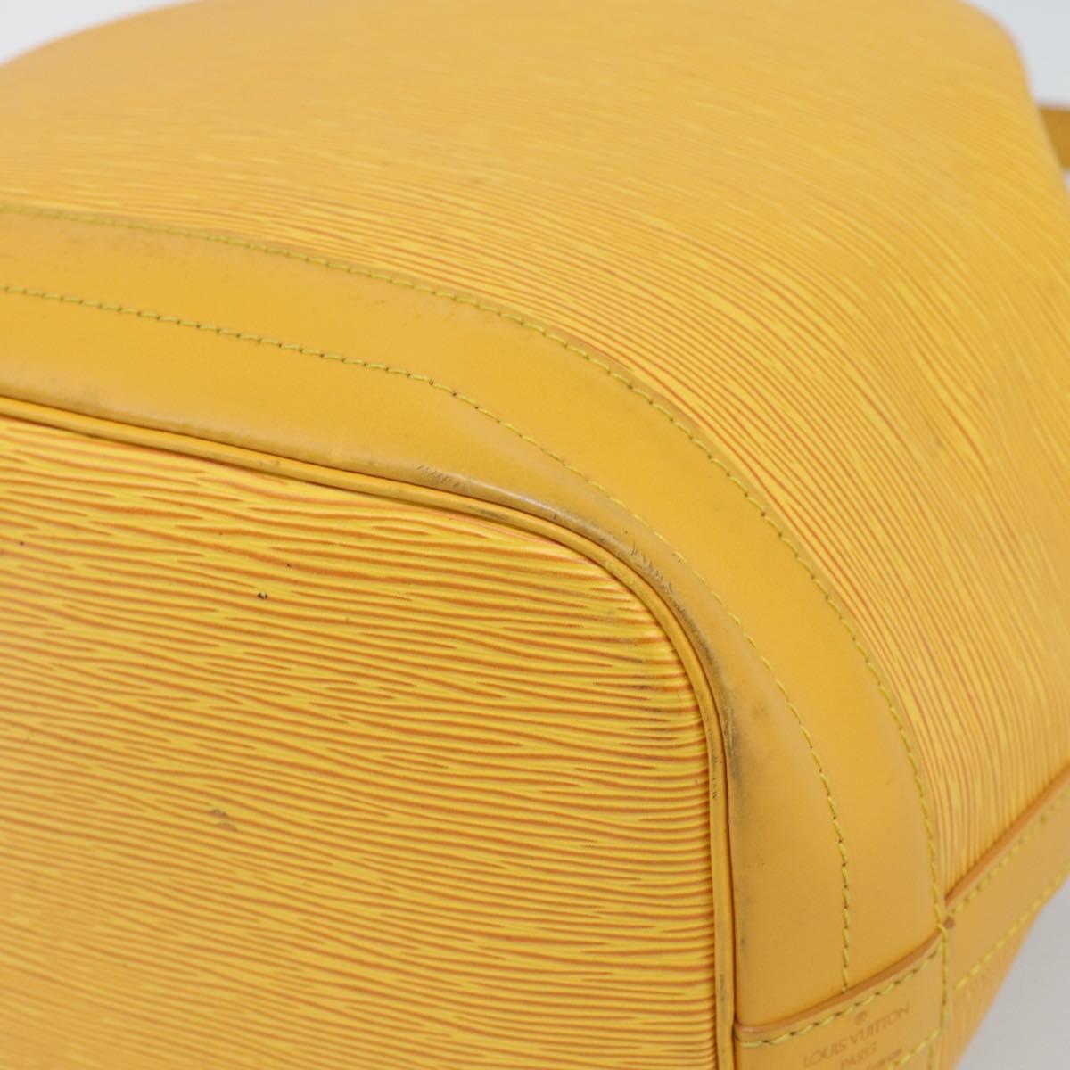 LOUIS VUITTON Epi Noe Shoulder Bag Tassili Yellow M44009 LV Auth ka5048