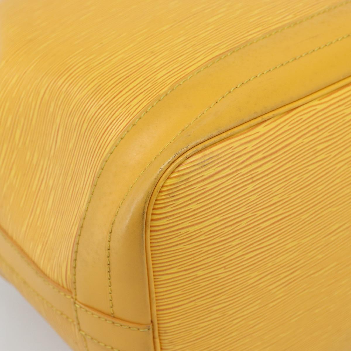 LOUIS VUITTON Epi Noe Shoulder Bag Tassili Yellow M44009 LV Auth ka5048