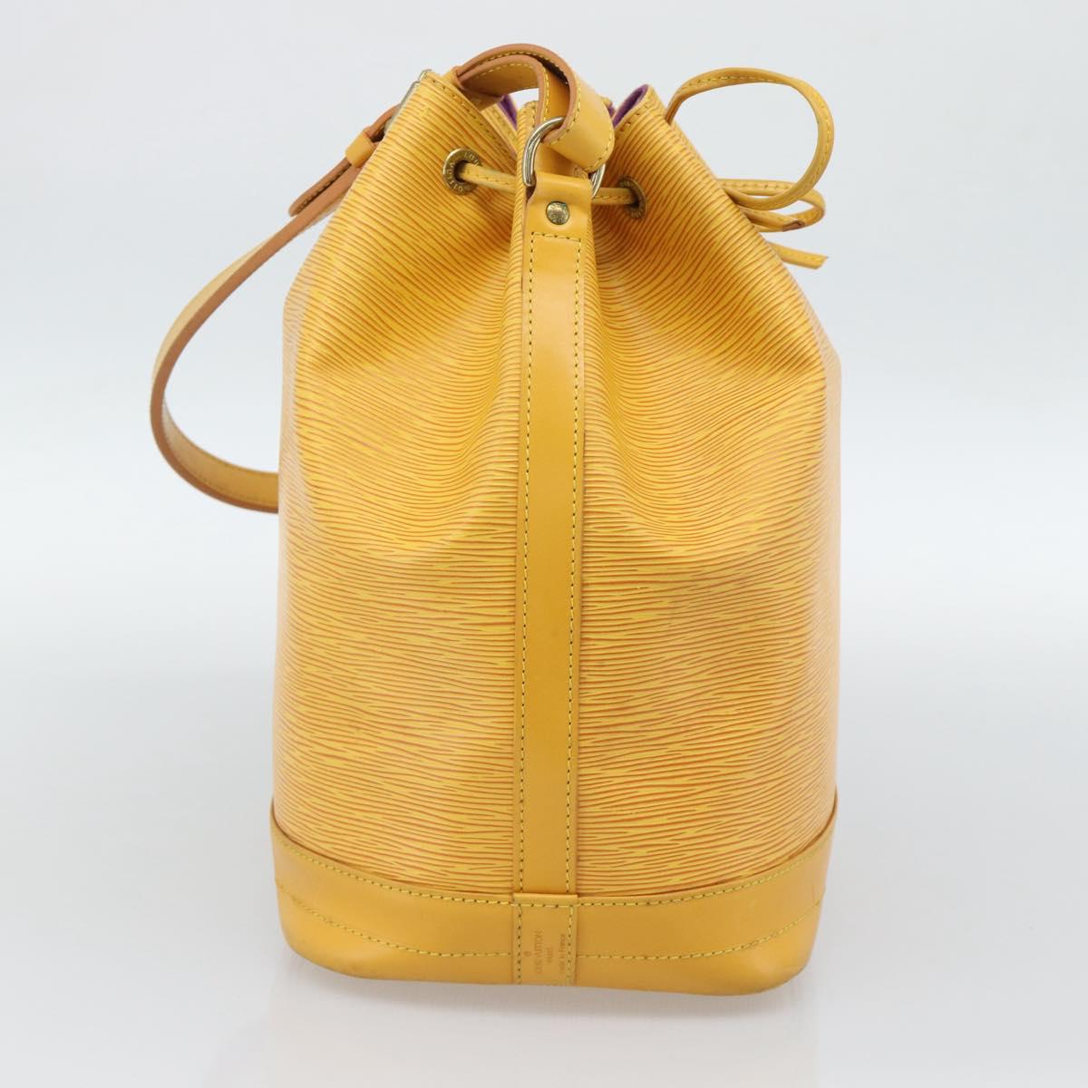 LOUIS VUITTON Epi Noe Shoulder Bag Tassili Yellow M44009 LV Auth ka5048