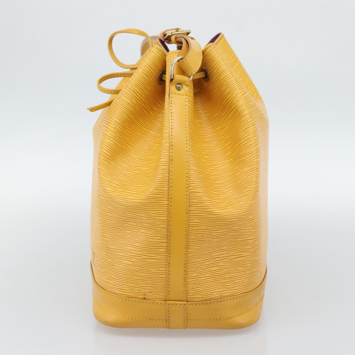 LOUIS VUITTON Epi Noe Shoulder Bag Tassili Yellow M44009 LV Auth ka5048