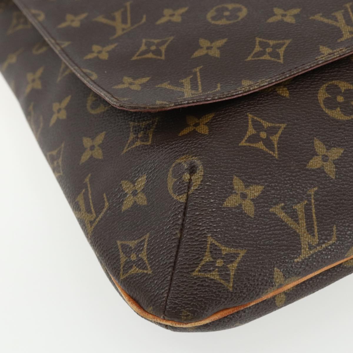 LOUIS VUITTON Monogram Musette Shoulder Bag M51256 LV Auth ka506