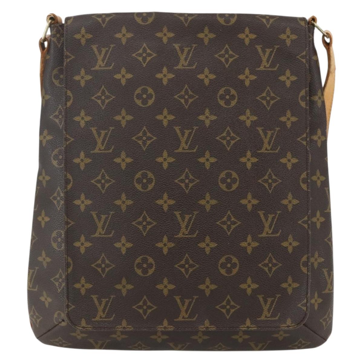 LOUIS VUITTON Monogram Musette Shoulder Bag M51256 LV Auth ka506