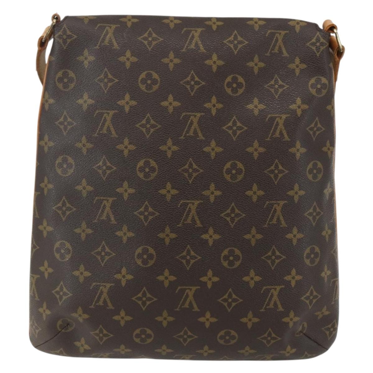 LOUIS VUITTON Monogram Musette Shoulder Bag M51256 LV Auth ka506