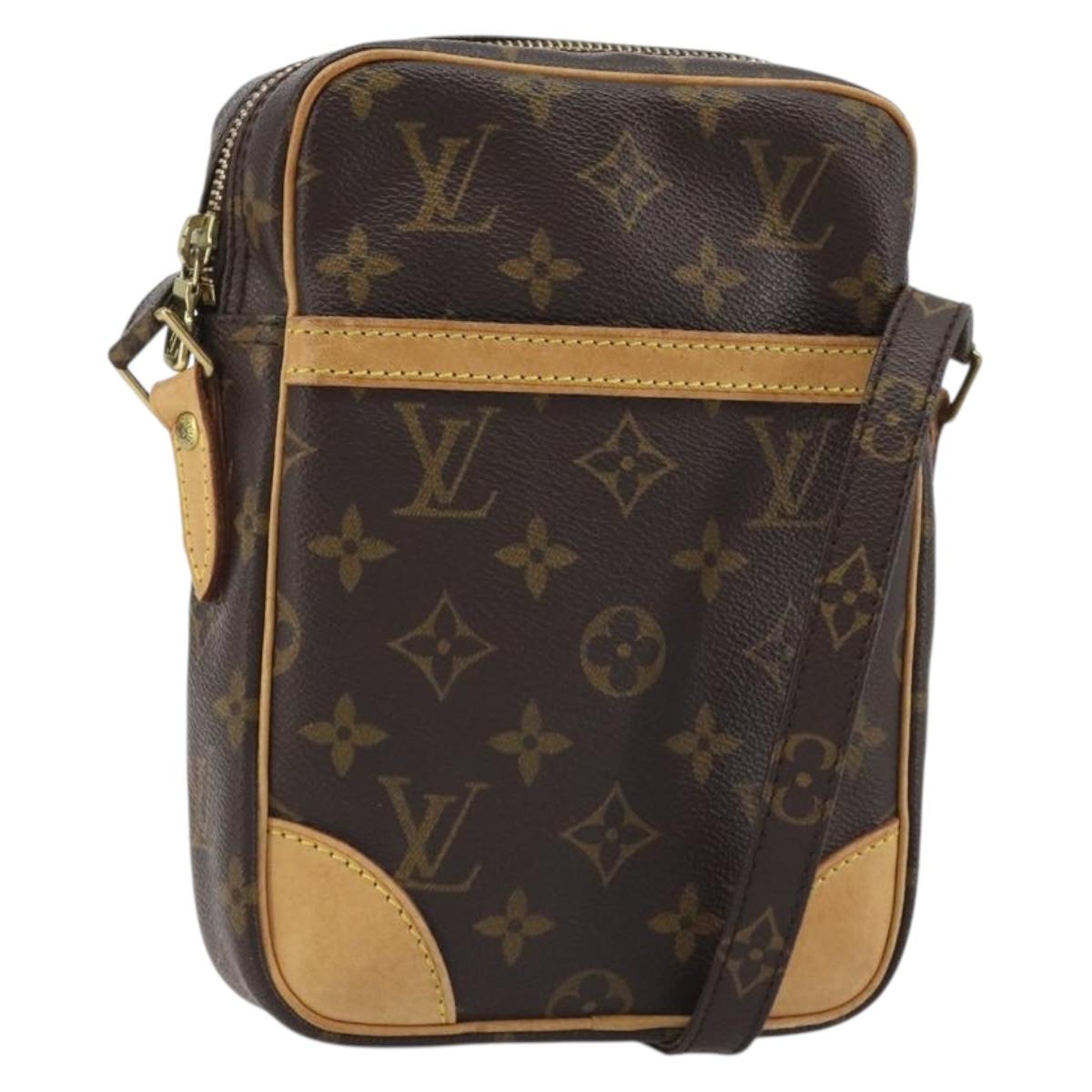 LOUIS VUITTON Monogram Danube GM Shoulder Bag M45262 LV Auth ka5067A