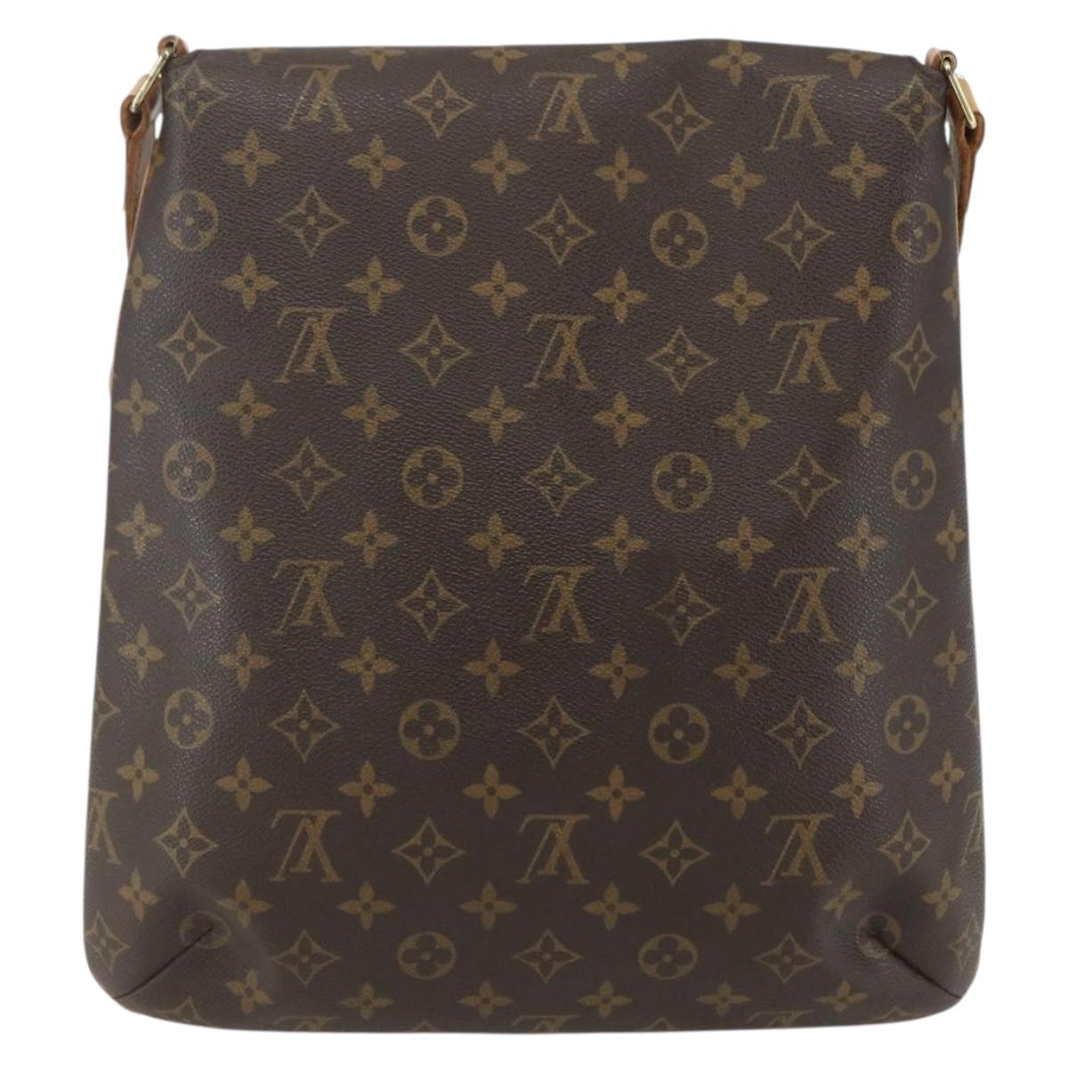 LOUIS VUITTON Monogram Musette Shoulder Bag M51256 LV Auth ka507