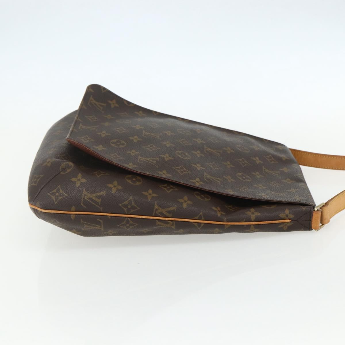 LOUIS VUITTON Monogram Musette Shoulder Bag M51256 LV Auth ka507