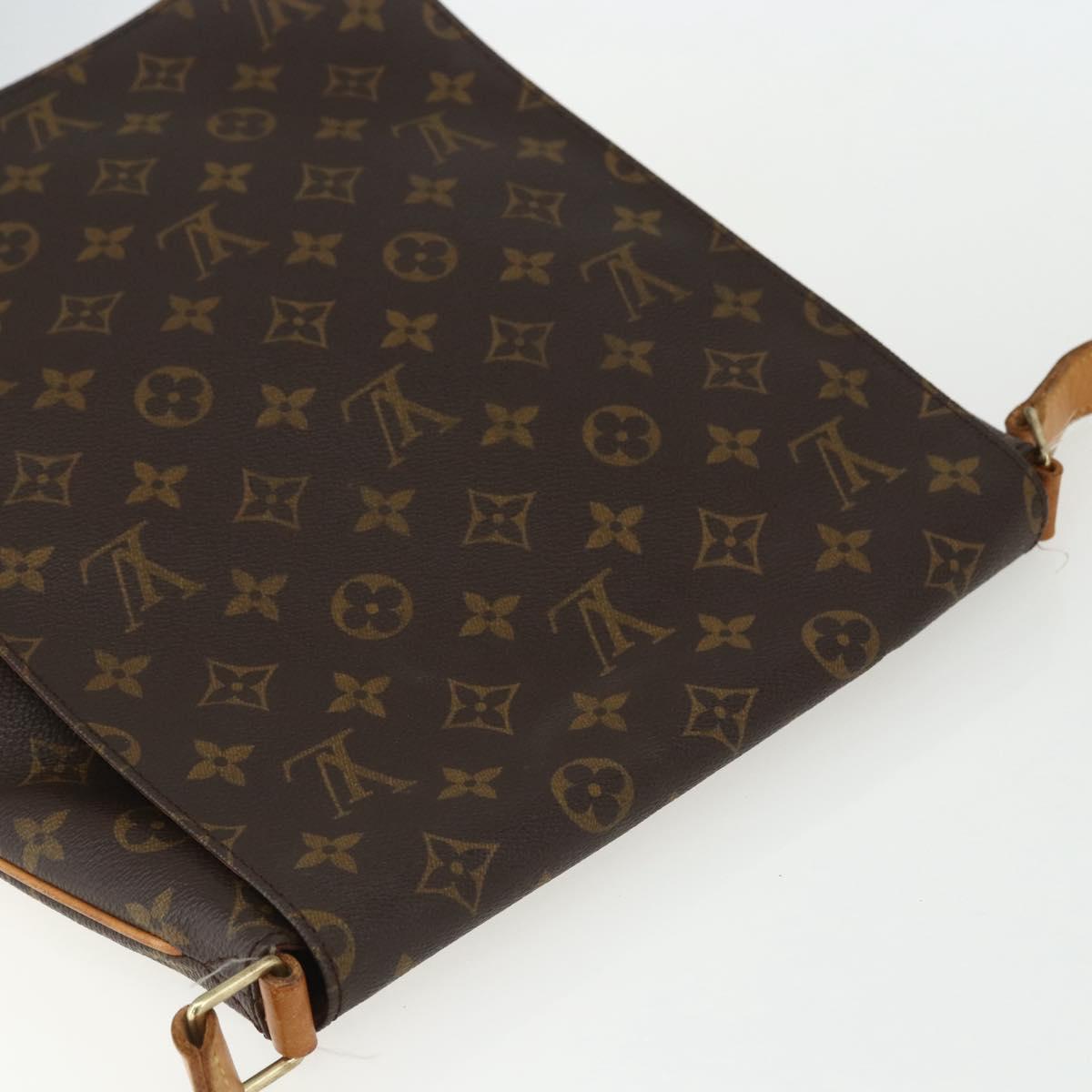 LOUIS VUITTON Monogram Musette Shoulder Bag M51256 LV Auth ka507