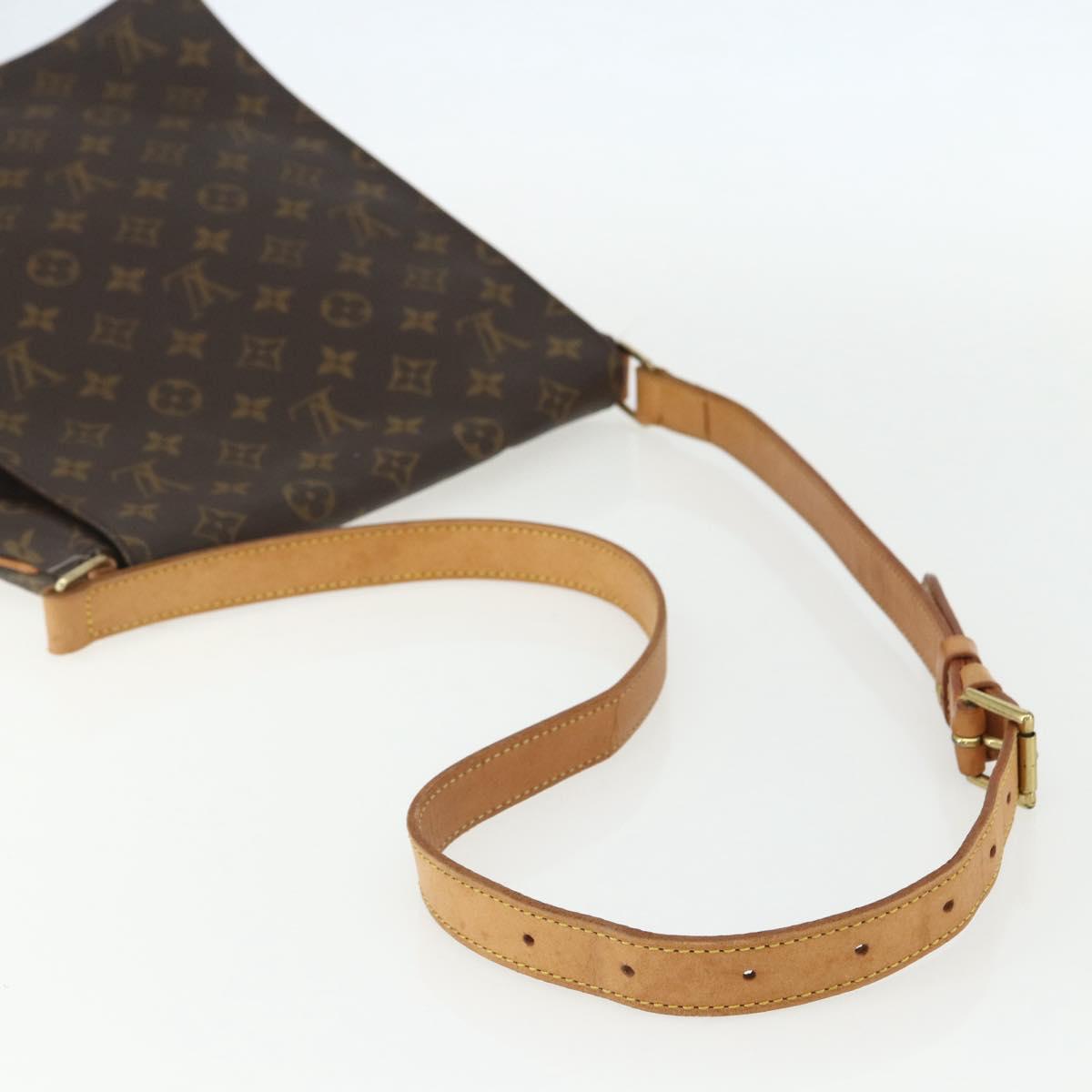 LOUIS VUITTON Monogram Musette Shoulder Bag M51256 LV Auth ka507