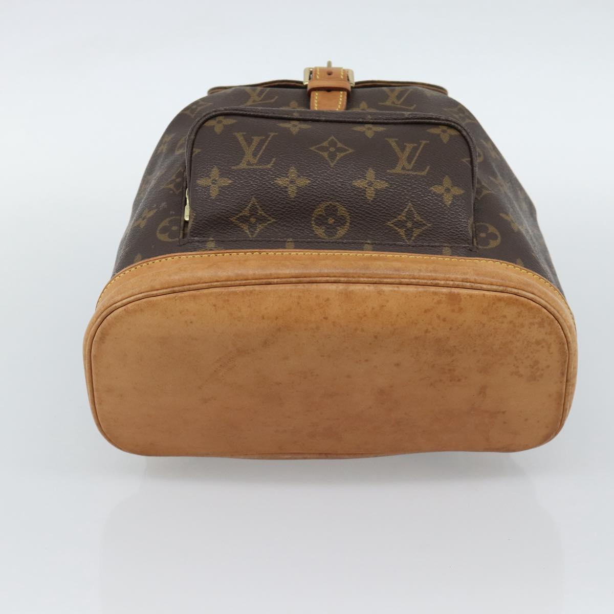 LOUIS VUITTON Monogram Montsouris MM Backpack M51136 LV Auth ka5080A