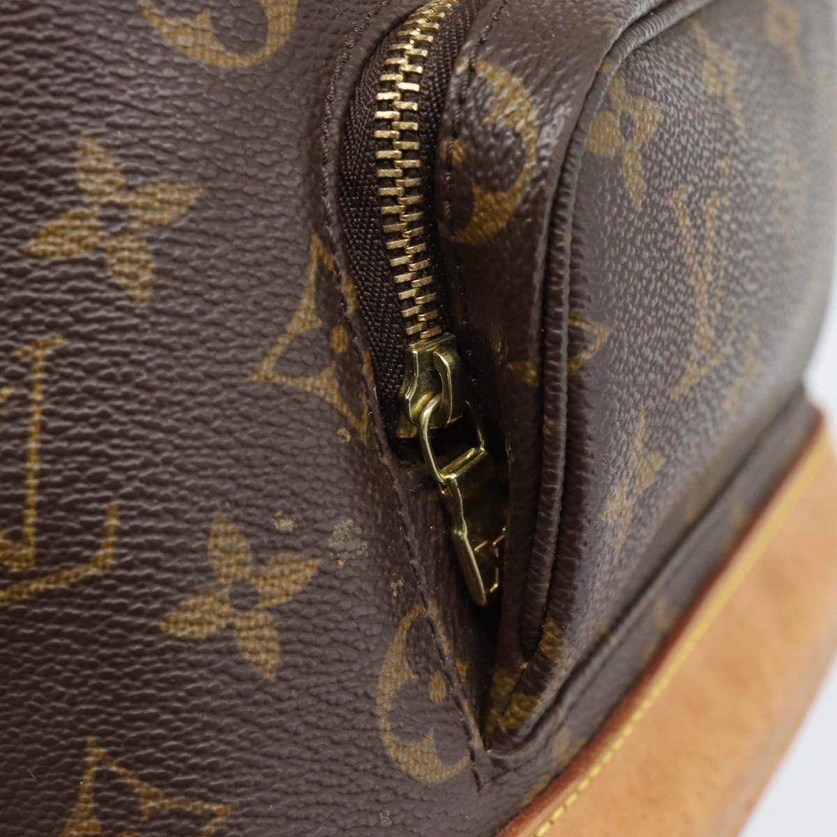 LOUIS VUITTON Monogram Montsouris MM Backpack M51136 LV Auth ka5080A