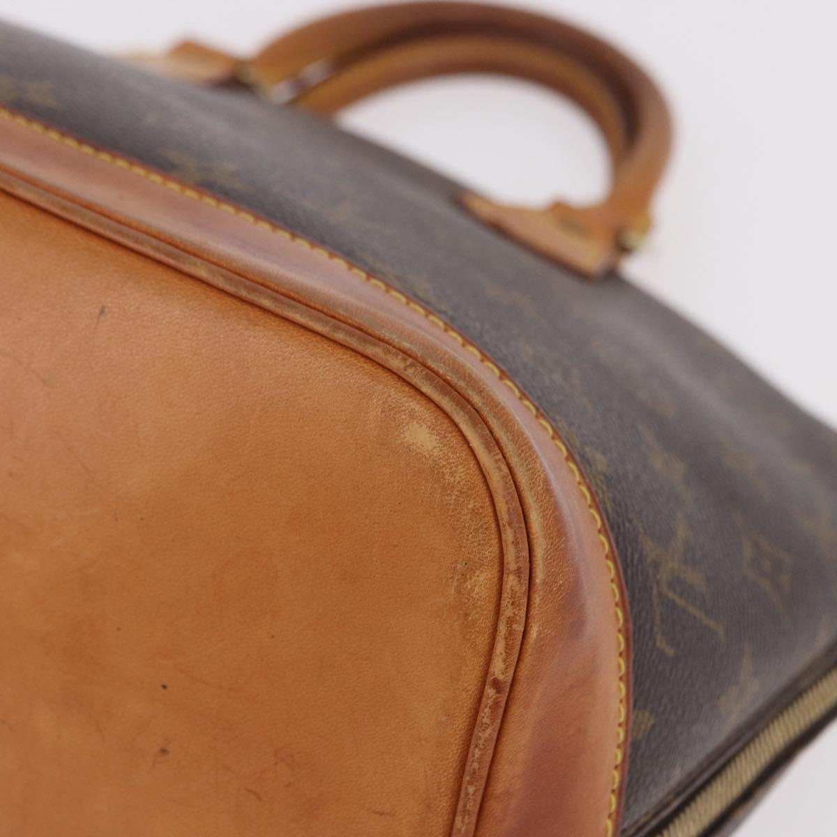 LOUIS VUITTON Monogram Alma Hand Bag M51130 LV Auth ka5084