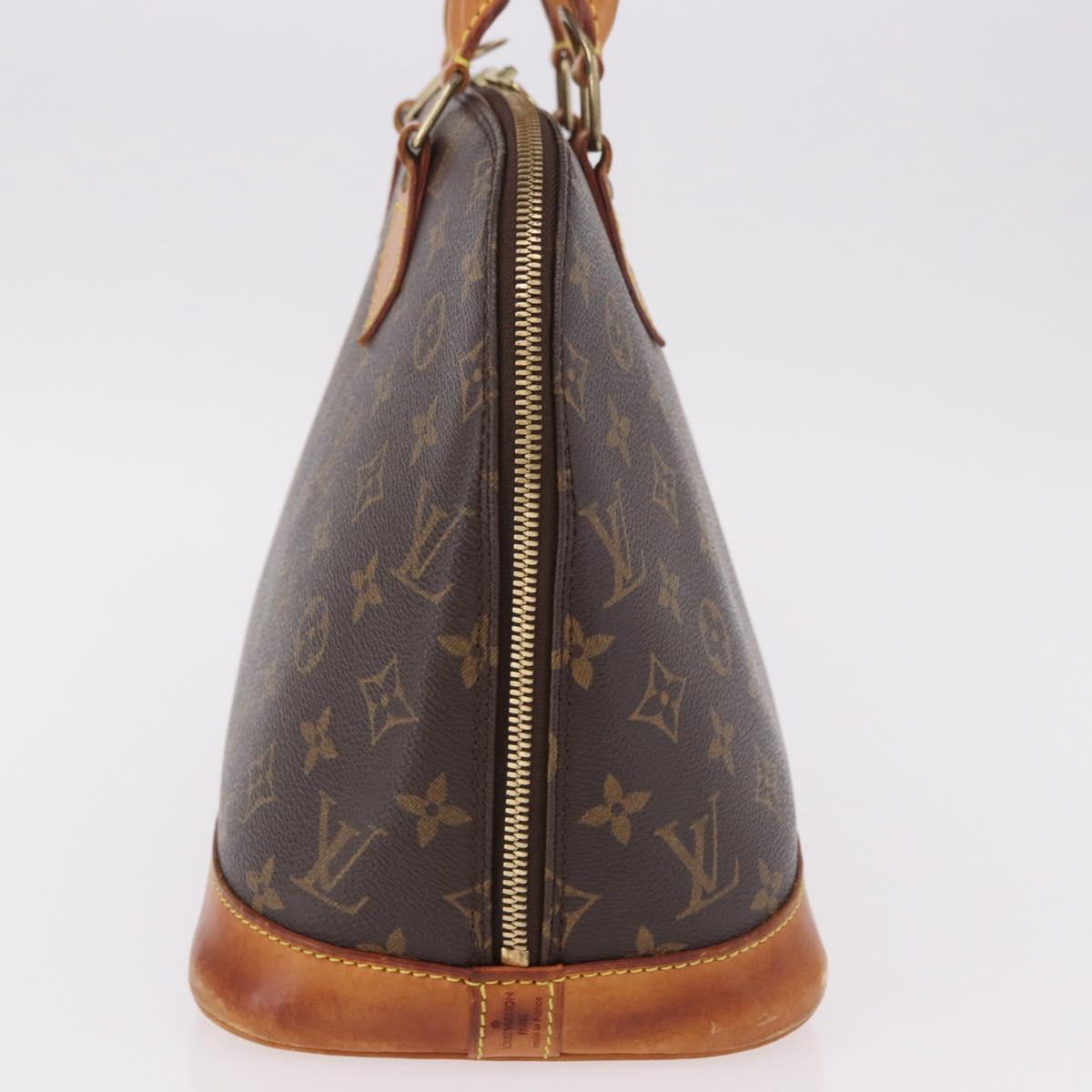 LOUIS VUITTON Monogram Alma Hand Bag M51130 LV Auth ka5084