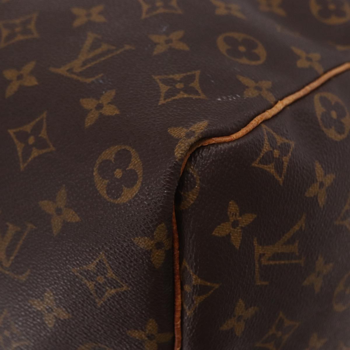 LOUIS VUITTON Monogram Keepall 60 Boston Bag M41422 LV Auth ka5087