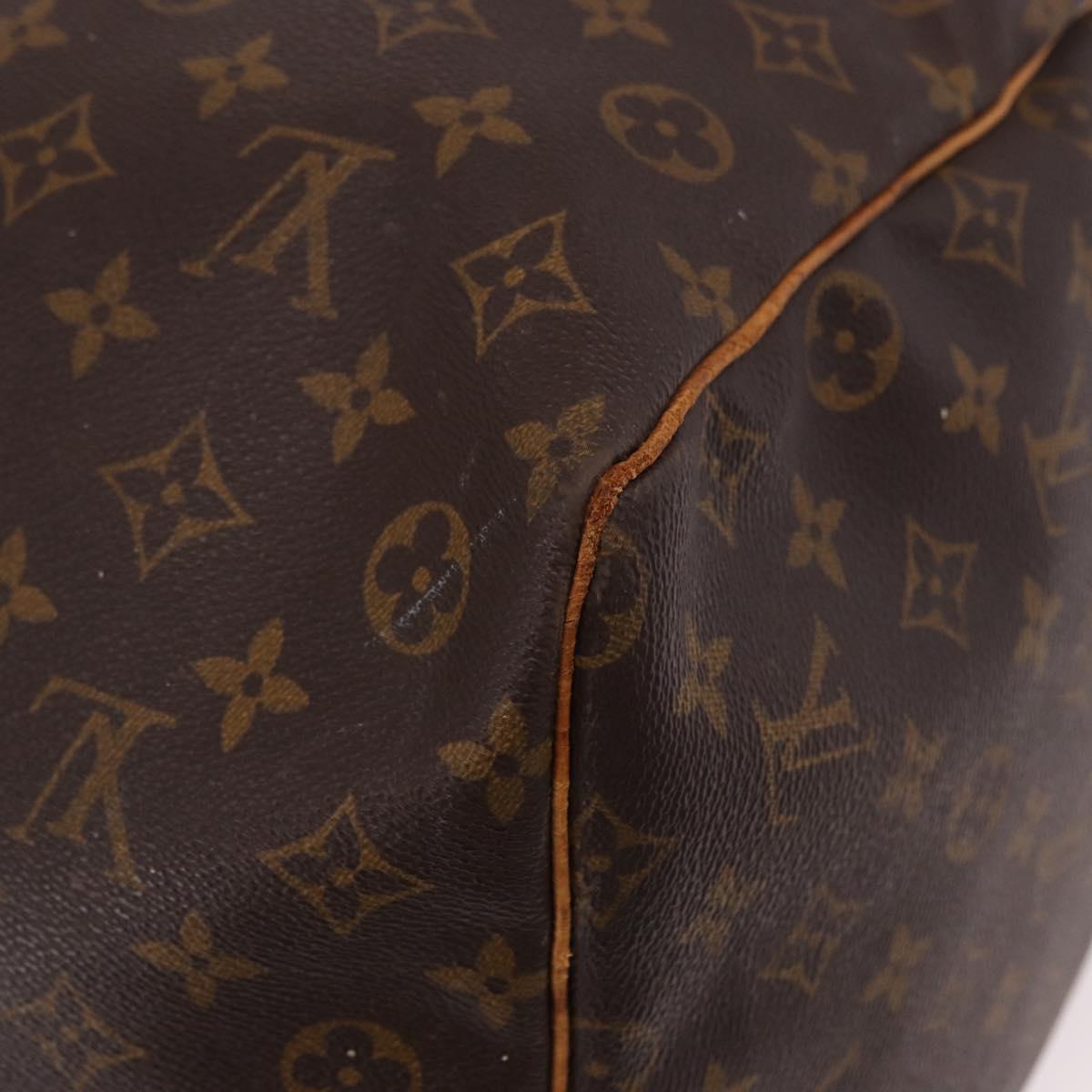 LOUIS VUITTON Monogram Keepall 60 Boston Bag M41422 LV Auth ka5087