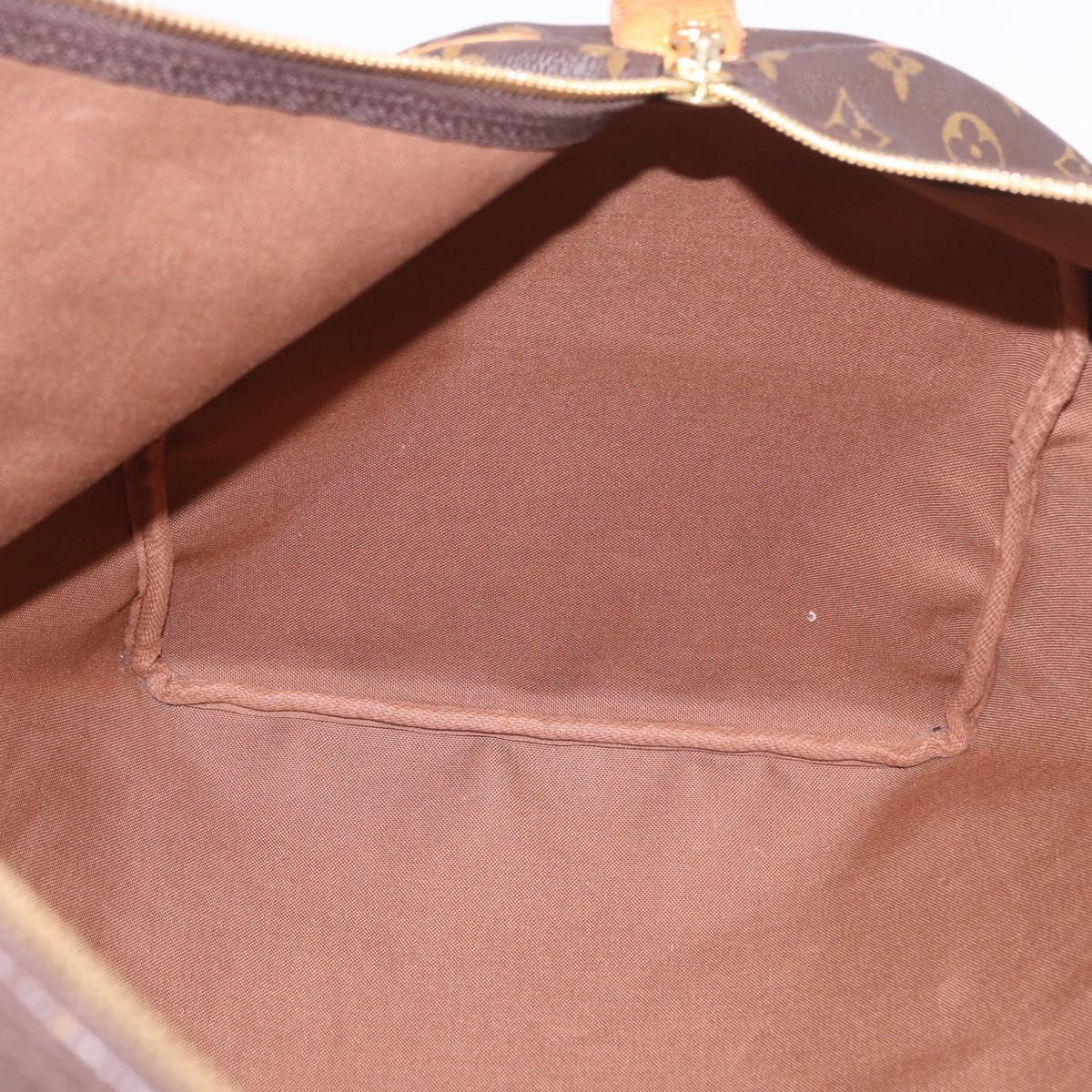 LOUIS VUITTON Monogram Keepall 60 Boston Bag M41422 LV Auth ka5087