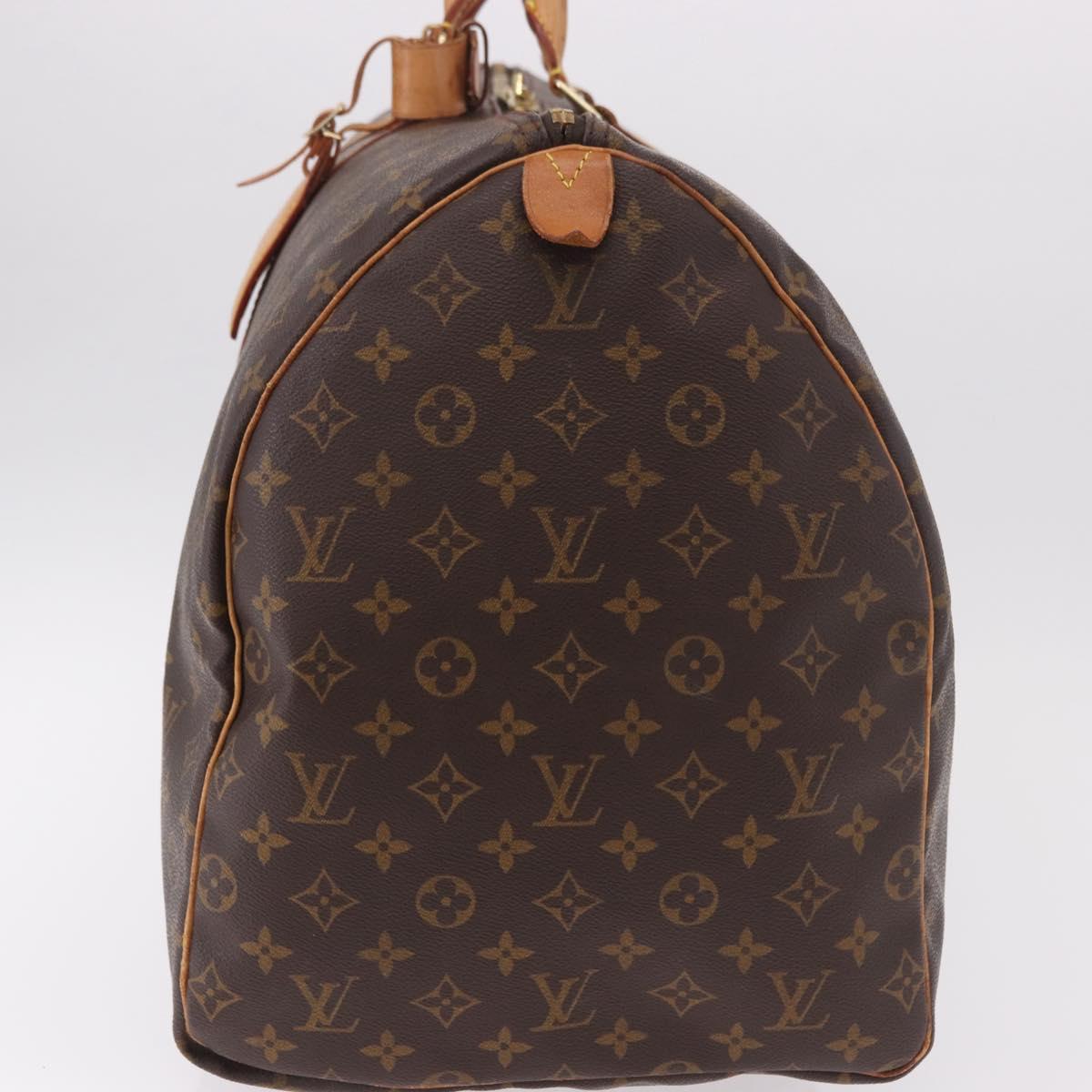 LOUIS VUITTON Monogram Keepall 60 Boston Bag M41422 LV Auth ka5087