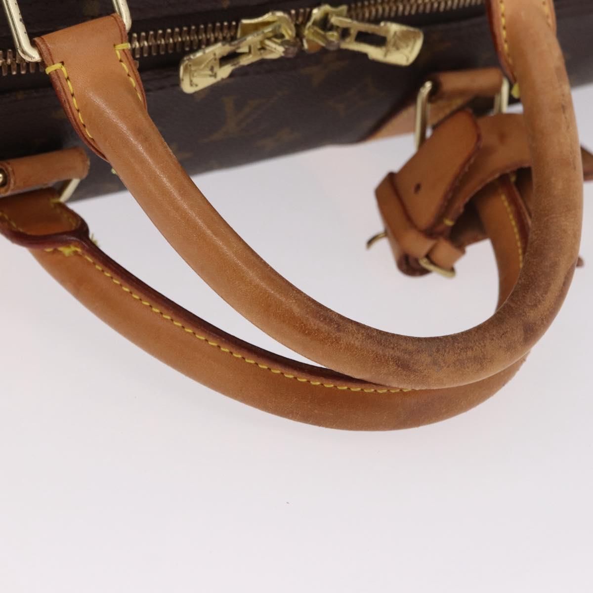 LOUIS VUITTON Monogram Keepall 60 Boston Bag M41422 LV Auth ka5087