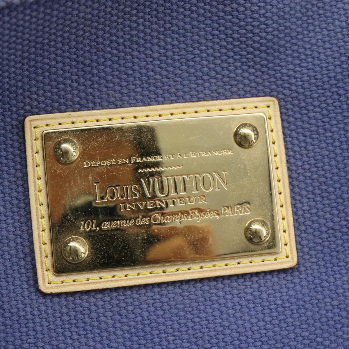 LOUIS VUITTON Antigua Cabas GM Tote Bag Purple M40084 LV Auth ka5088
