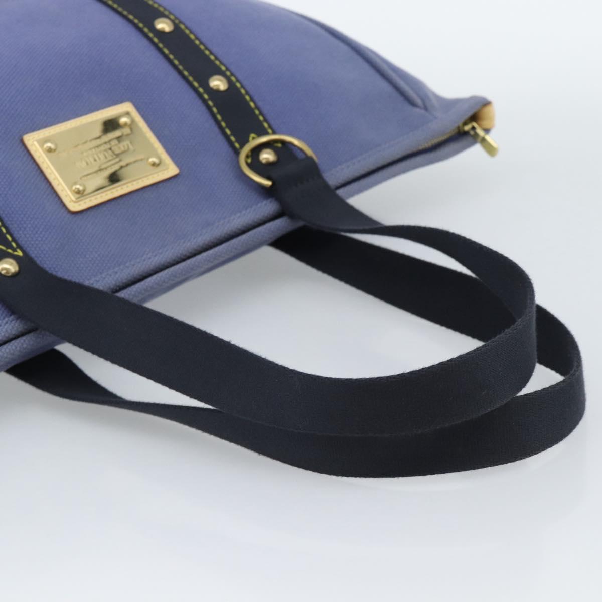 LOUIS VUITTON Antigua Cabas GM Tote Bag Purple M40084 LV Auth ka5088