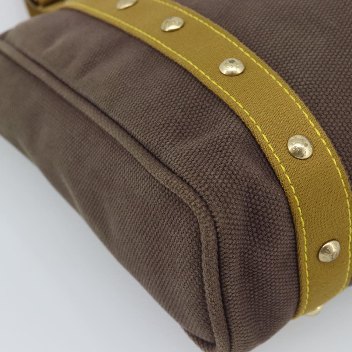 LOUIS VUITTON Antigua Cabas MM Tote Bag Brown M40086 LV Auth ka5089