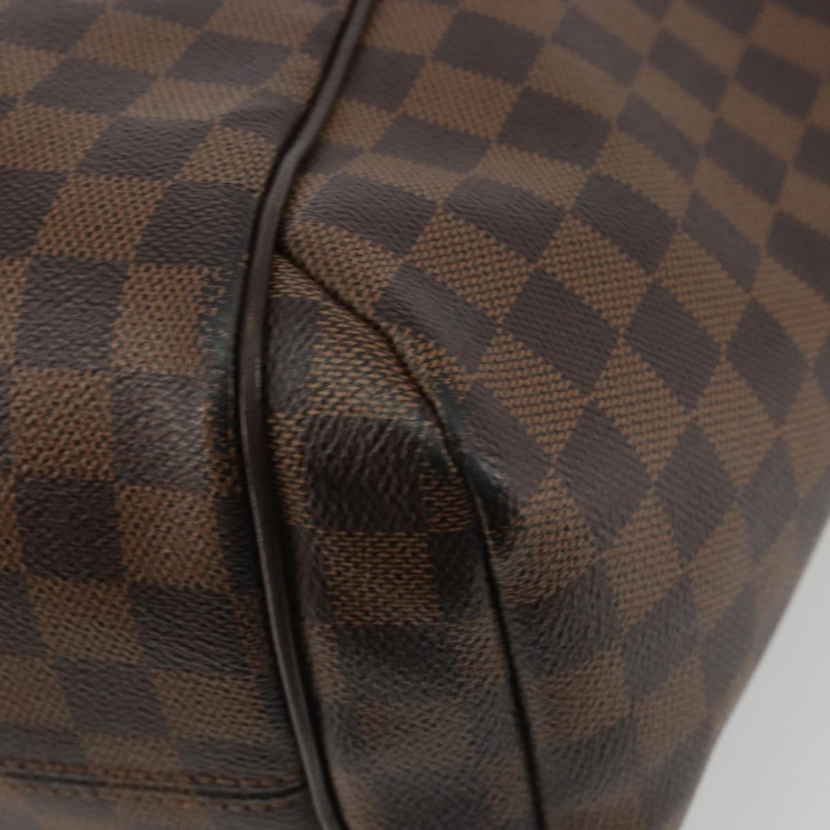 LOUIS VUITTON Damier Ebene Totally MM Tote Bag N41281 LV Auth ka5090