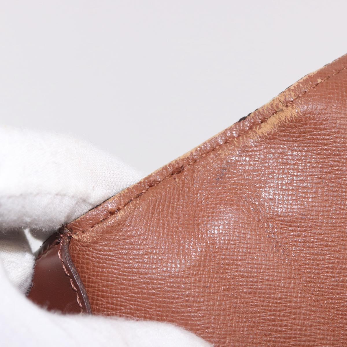 LOUIS VUITTON Monogram Porte Documents Bandouliere Bag M53338 Auth ka5092