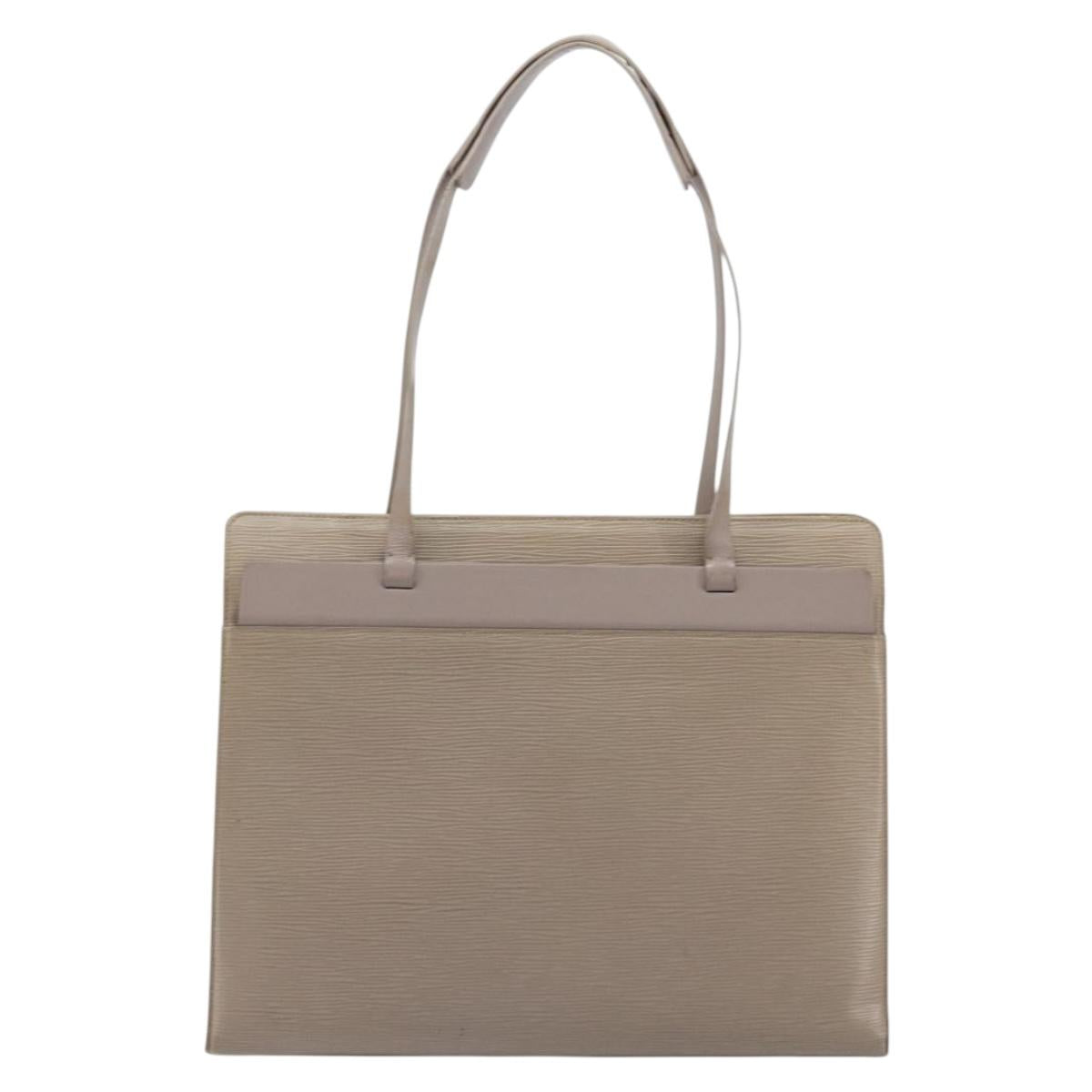 LOUIS VUITTON Epi Croisette GM Tote Bag Lilac M5250B LV Auth ka5093