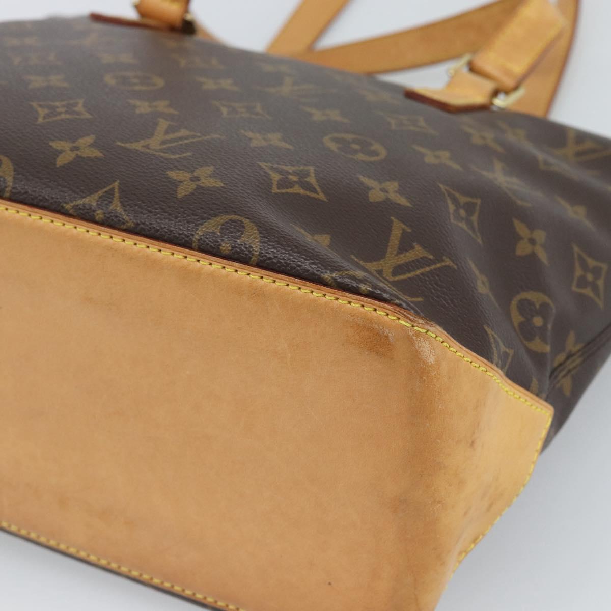 LOUIS VUITTON Monogram Cabas Piano Tote Bag M51148 LV Auth ka5095A