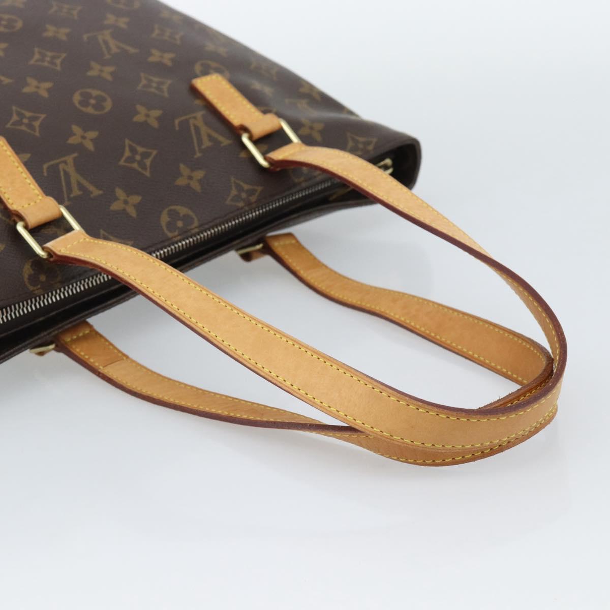 LOUIS VUITTON Monogram Cabas Piano Tote Bag M51148 LV Auth ka5095A