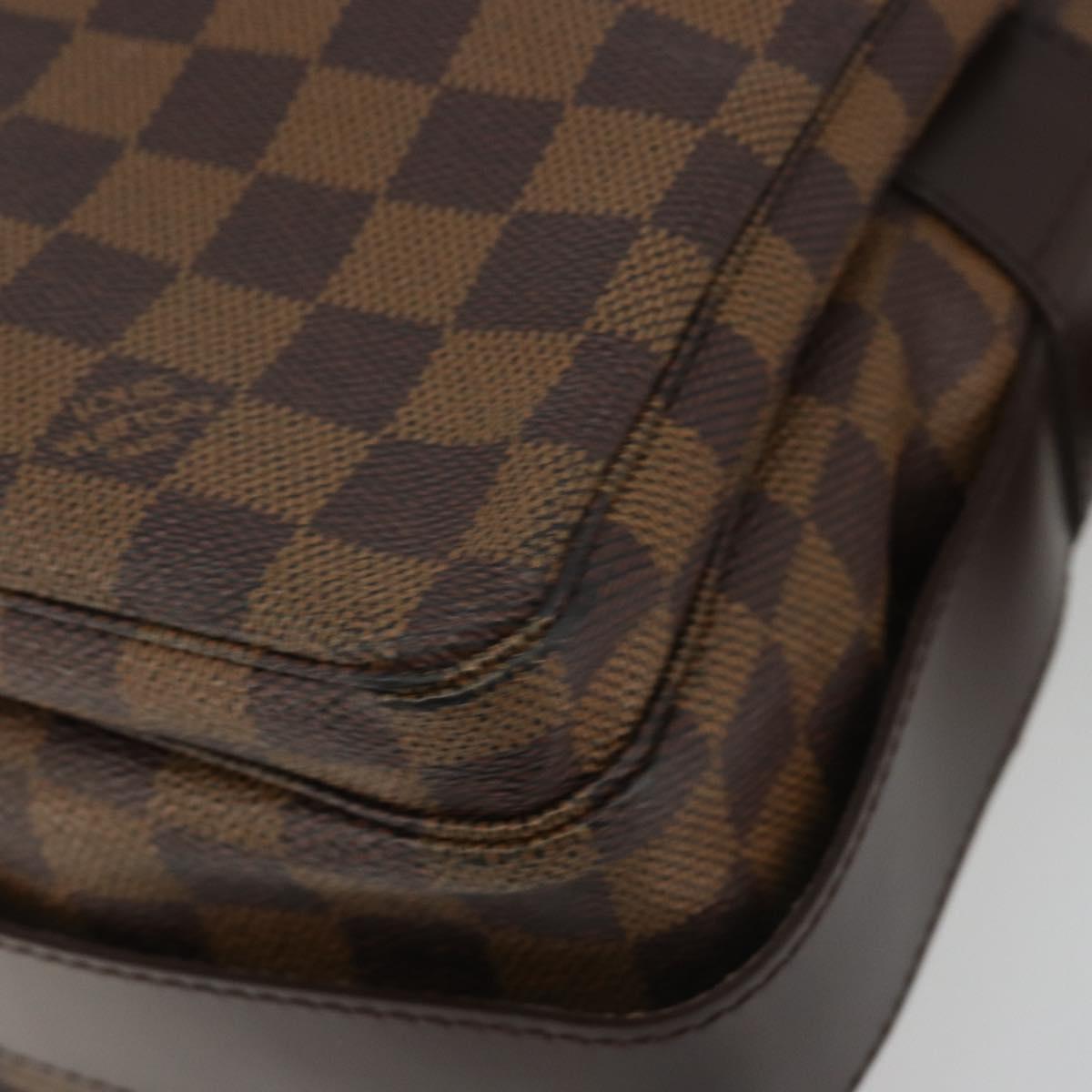 LOUIS VUITTON Damier Ebene Naviglio Shoulder Bag N45255 LV Auth ka5099A