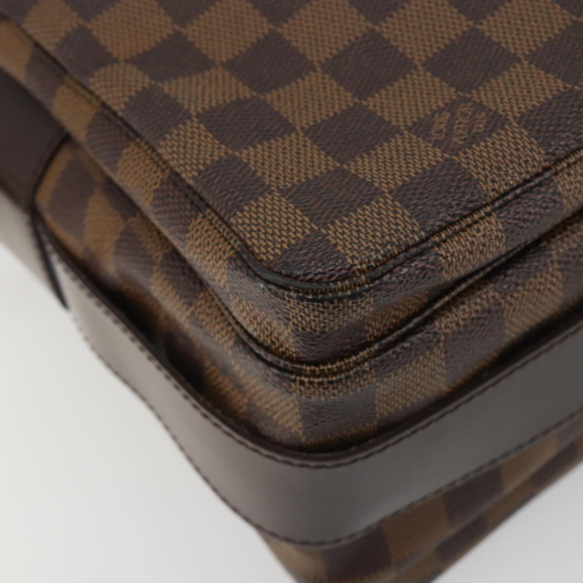 LOUIS VUITTON Damier Ebene Naviglio Shoulder Bag N45255 LV Auth ka5099A