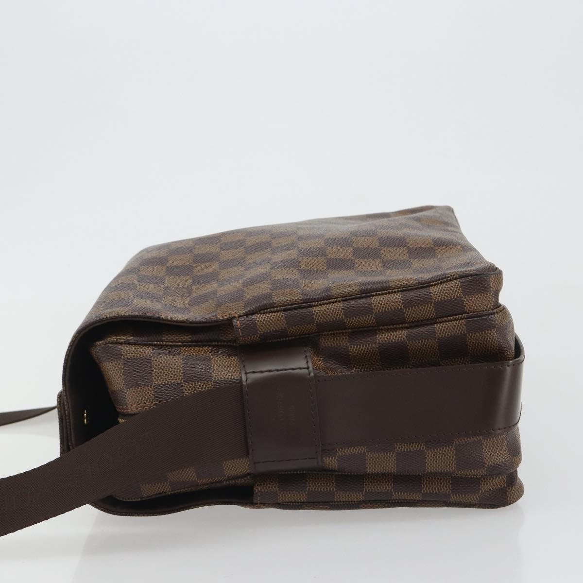 LOUIS VUITTON Damier Ebene Naviglio Shoulder Bag N45255 LV Auth ka5099A