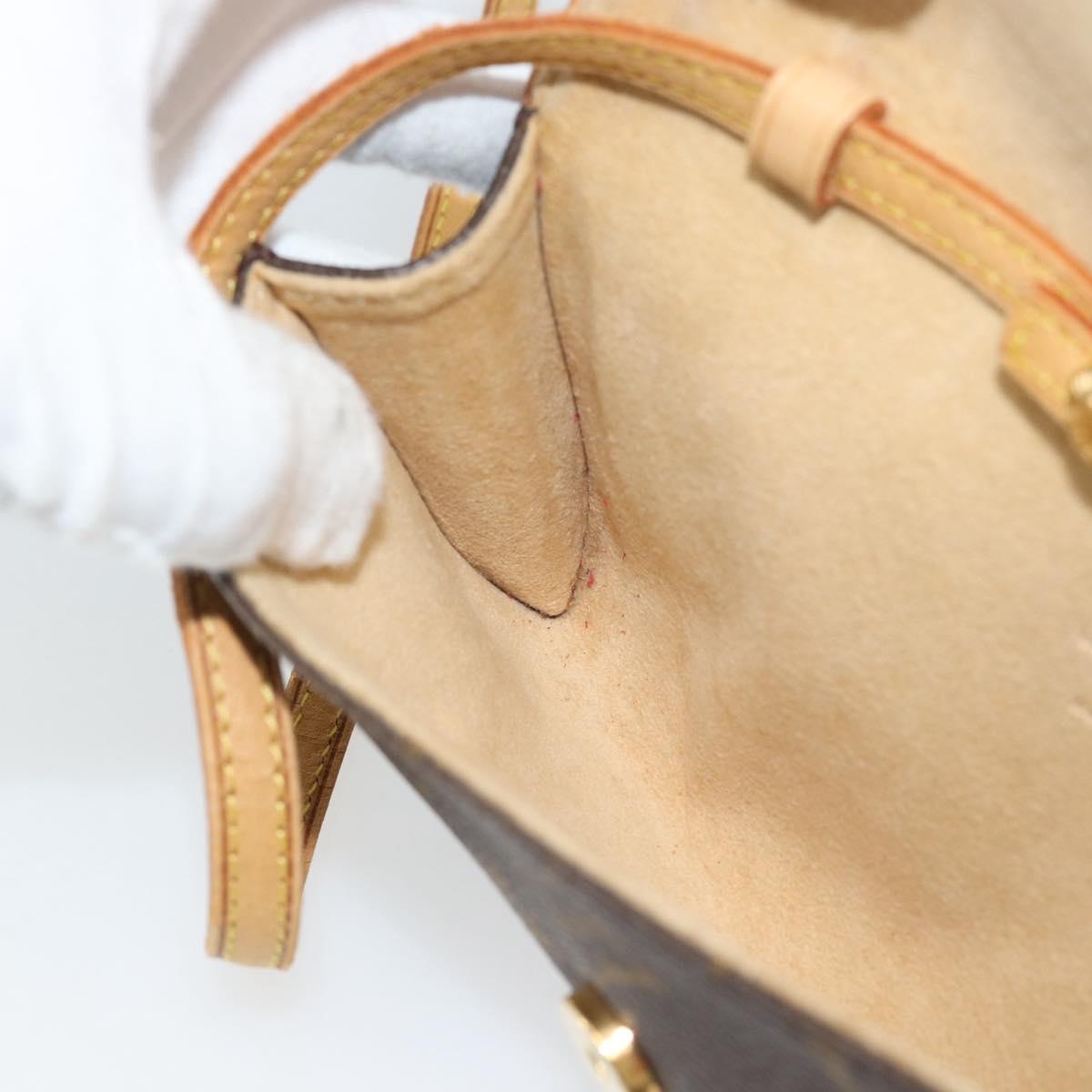 LOUIS VUITTON Monogram Pochette Twin PM Shoulder Bag M51854 LV Auth ka5101