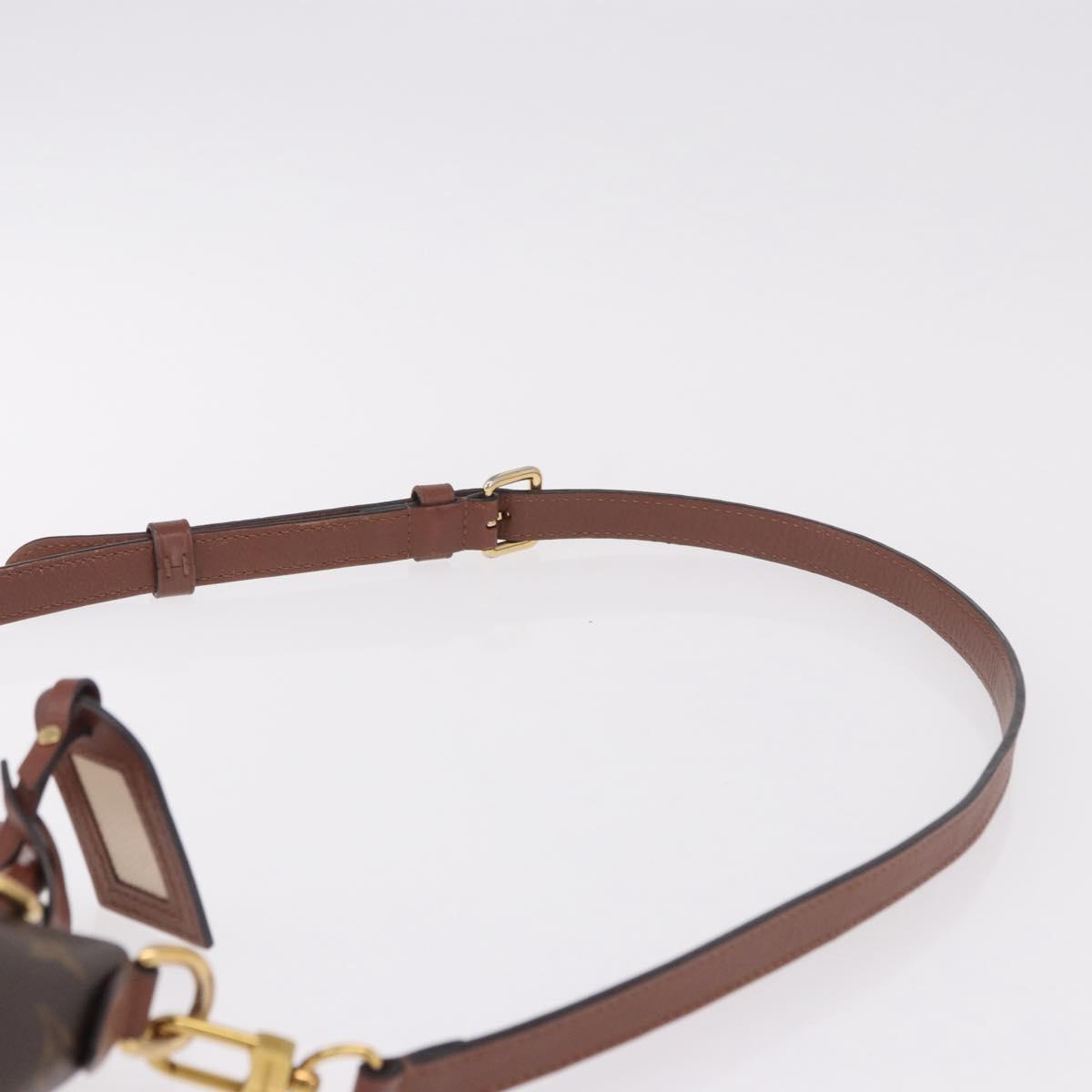 LOUIS VUITTON Monogram V Tote BB Hand Bag 2way M44520 LV Auth ka5105A