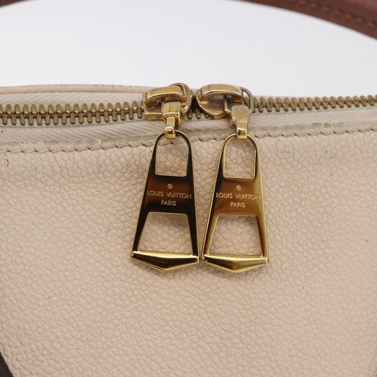 LOUIS VUITTON Monogram V Tote BB Hand Bag 2way M44520 LV Auth ka5105A