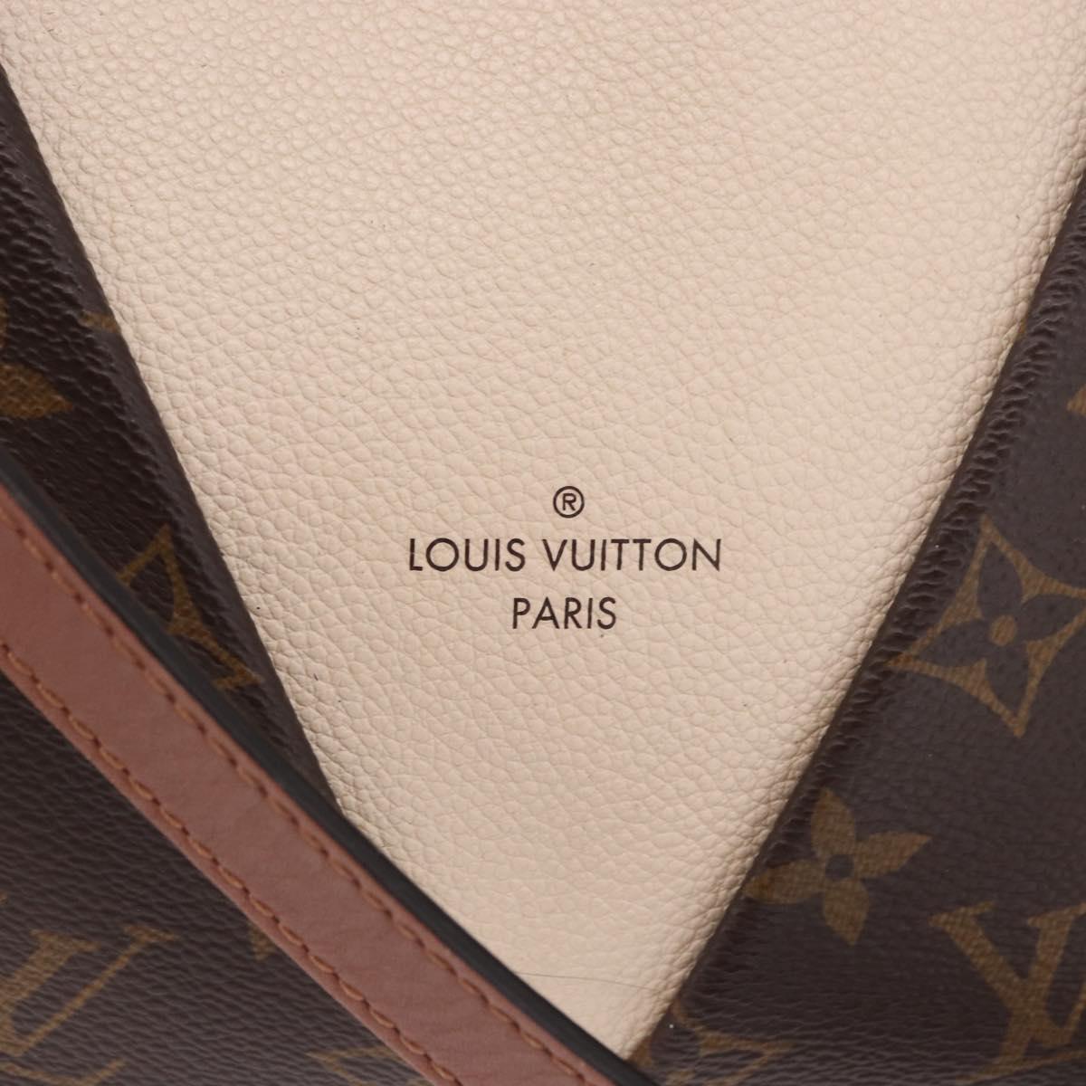 LOUIS VUITTON Monogram V Tote BB Hand Bag 2way M44520 LV Auth ka5105A