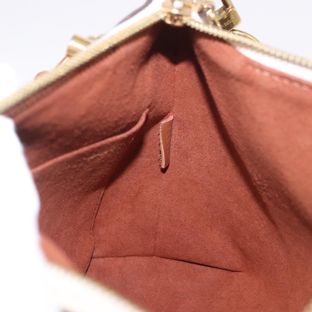 LOUIS VUITTON Monogram V Tote BB Hand Bag 2way M44520 LV Auth ka5105A
