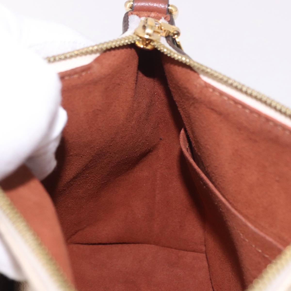 LOUIS VUITTON Monogram V Tote BB Hand Bag 2way M44520 LV Auth ka5105A